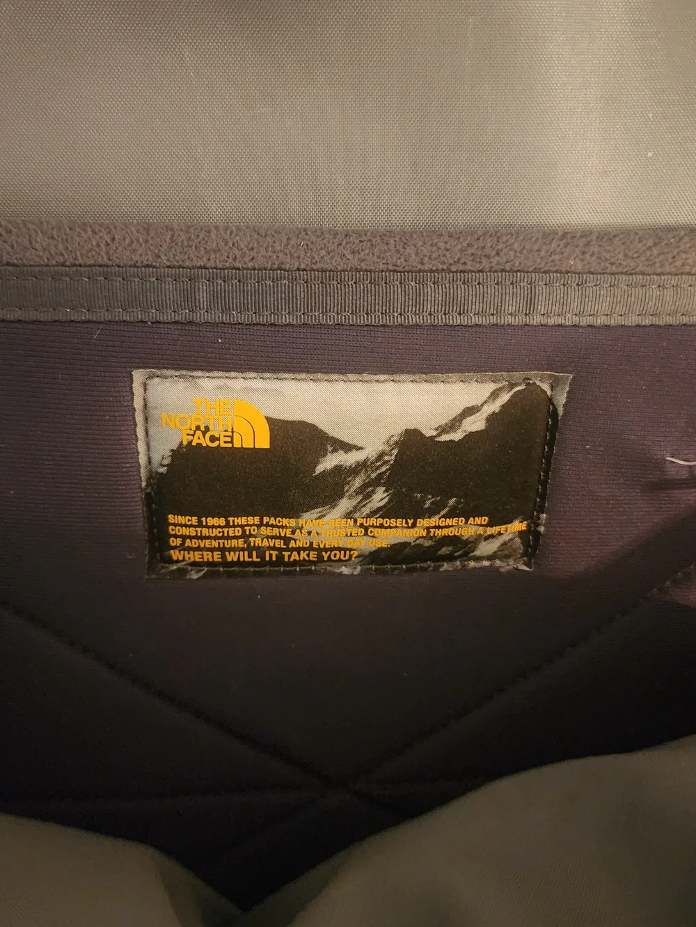 The North Face Purple Backpack - Women's/Unisex